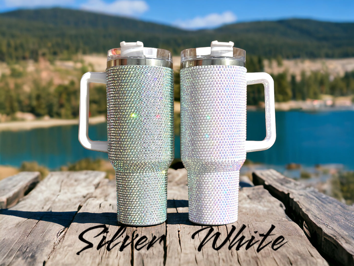 Rhinestone Bling 40oz Tumbler