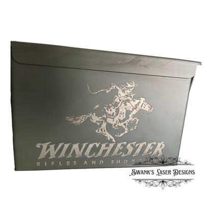 Laser Engraved Ammunition Box - .30 Cal