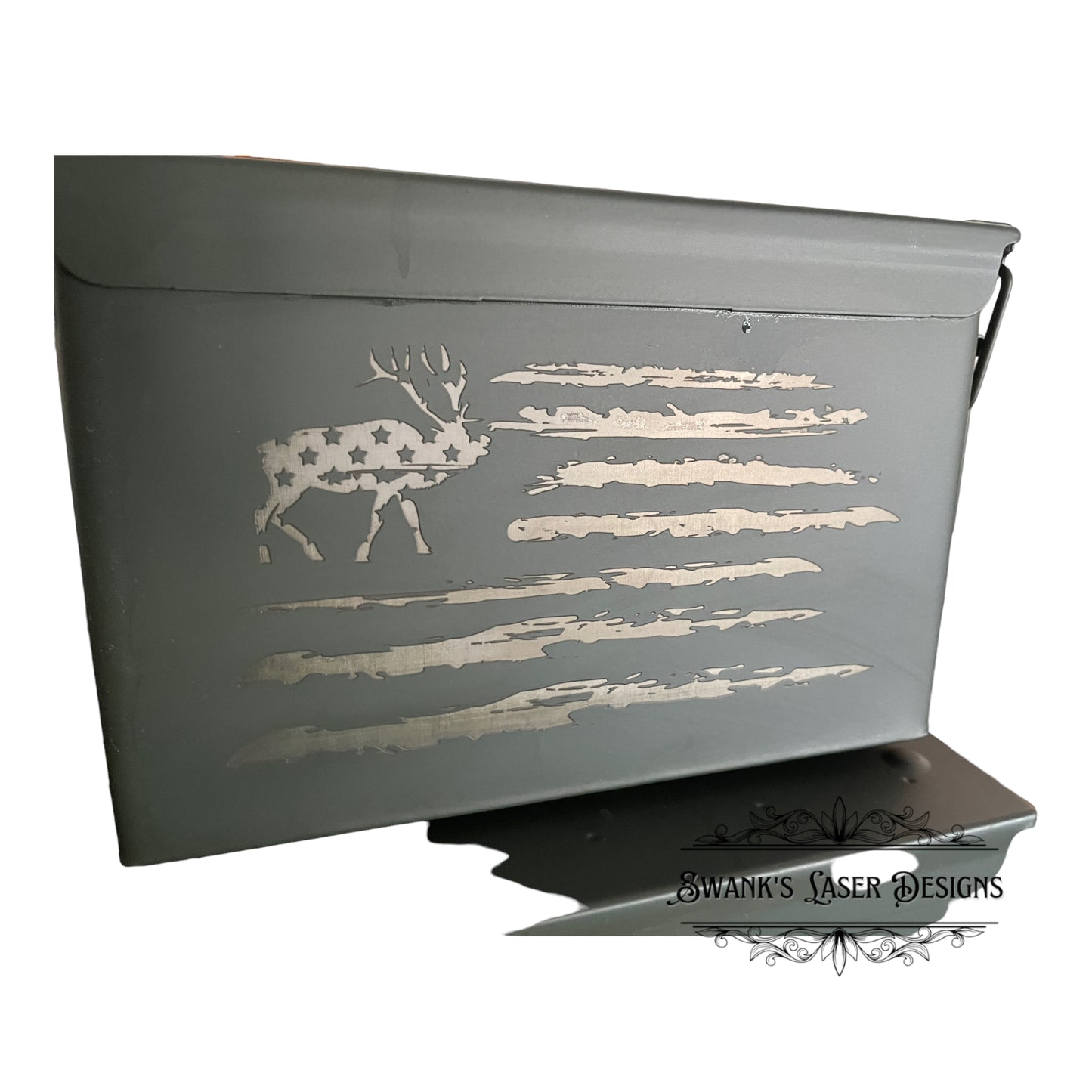 Laser Engraved Ammunition Box - .30 Cal